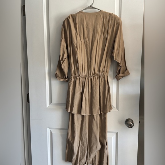 Vintage Stuart Alan Tan Women's Dress - Picture 7 of 10